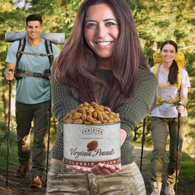 FERIDIES Cajun Virginia Peanuts, Super Extra Large, Spicy Snacks with Secret ... gallery