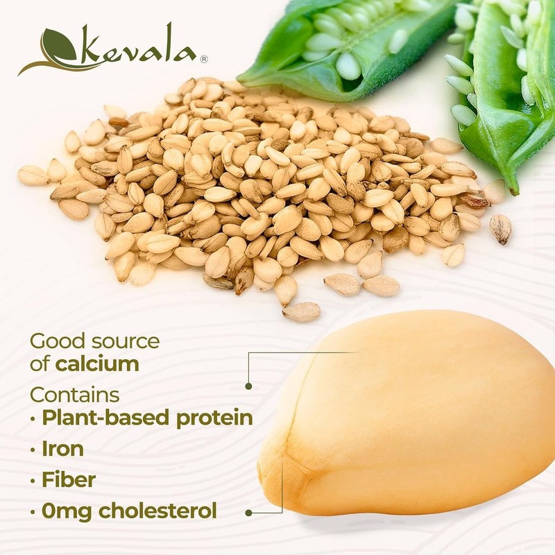 Organic Toasted Sesame Seeds Unhulled - Gluten-Free Topping for Asian Dishes,... gallery
