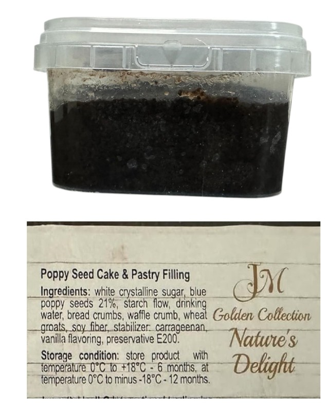 POPPY SEEDS w DRY FRUITS 850g for cake pastries filling NO GMO POLAND gallery