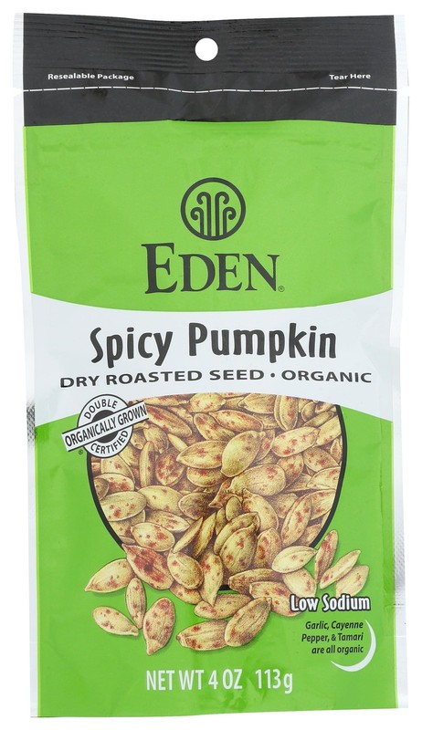 Organic Spicy Pumpkin Seeds, 4 oz