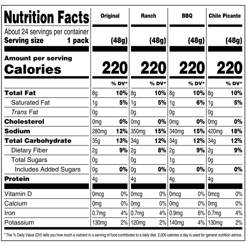 Corn Nuts Crunchy Corn Snacks Variety Pack, 1.7 oz., 24 Pack – Assorted Flavors gallery