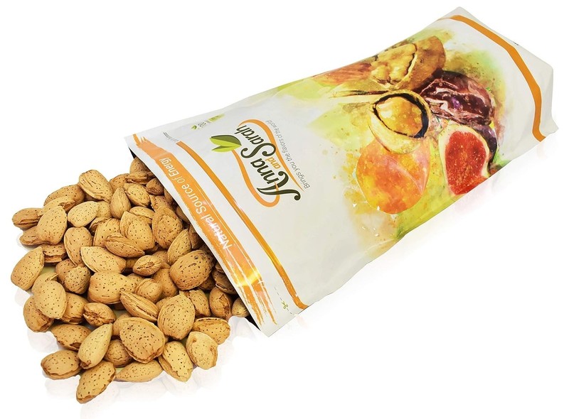 Almonds In Shell, Raw, Natural, Whole, Jumbo California Almonds, in Resealabl... gallery