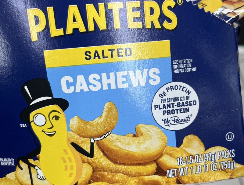 Planter’s Salted Cashews 18-1.5 Oz Packs
