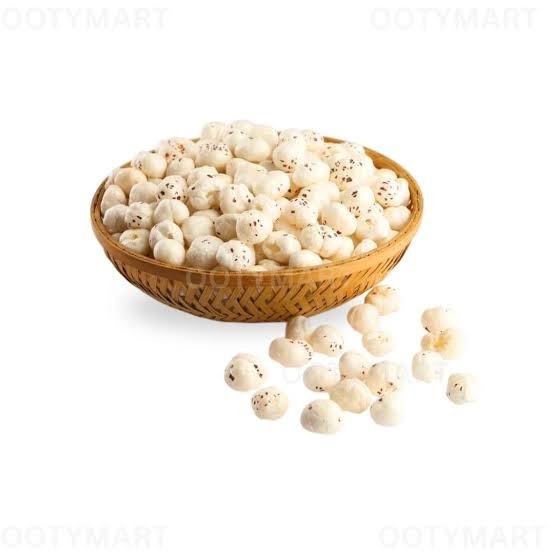 Premium Makhana (Fox Nuts, Lotus Seeds) – Anti Aging & Fiber-Rich Healthy Snack gallery