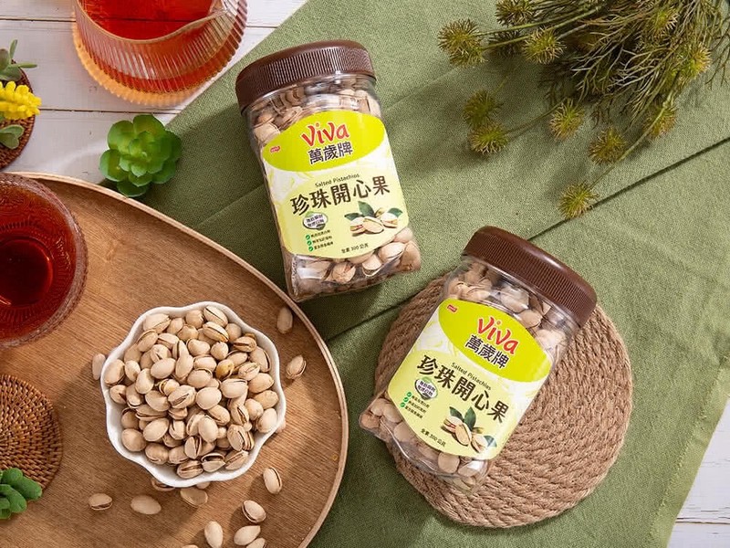 [VIVA] Salted Pistachios 300g/ Pack 萬歲牌 原味珍珠開心果 gallery