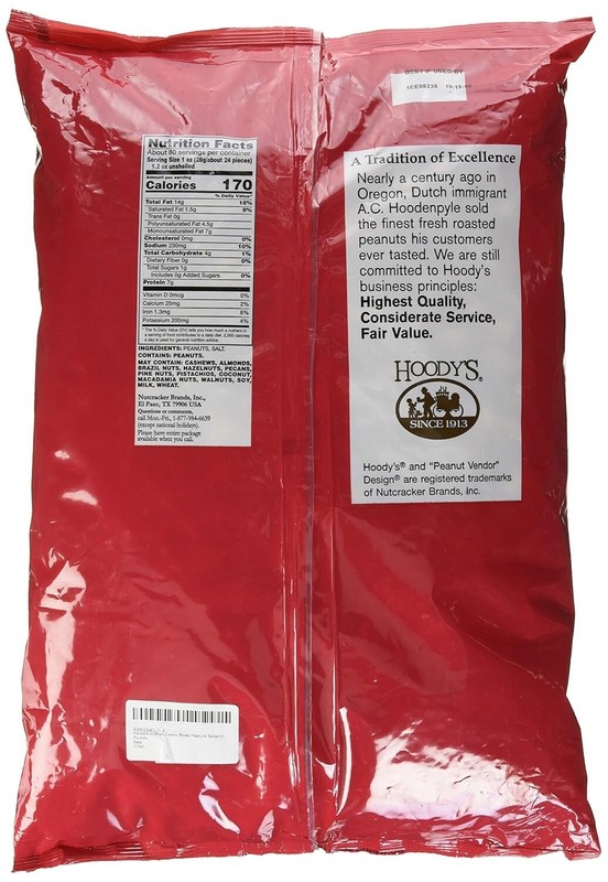 Hoody's In-Shell Classic Roast Peanuts Salted Premium Crunchy Snack 5 Pound 2-pk gallery