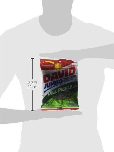 David Jumbo DILL PICKLE Sunflower Seeds, Roasted and Salted (3 Pack) 5.25 oz gallery