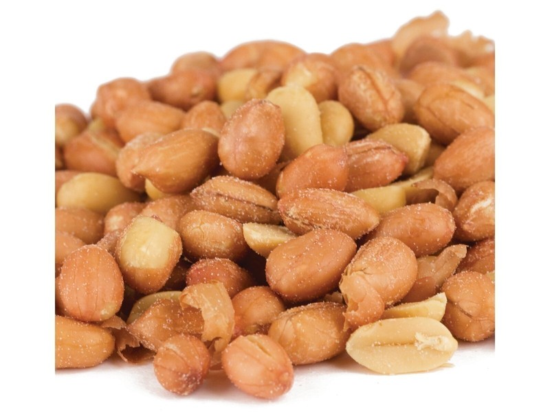 Roasted & Salted #1 Spanish Peanuts 5 Pounds Free Shipping