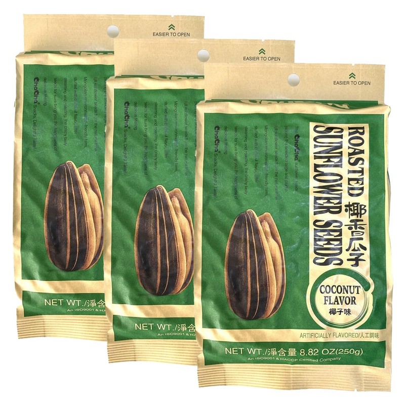 Roasted Sunflower Seeds - Coconut (250G) Pack of 3