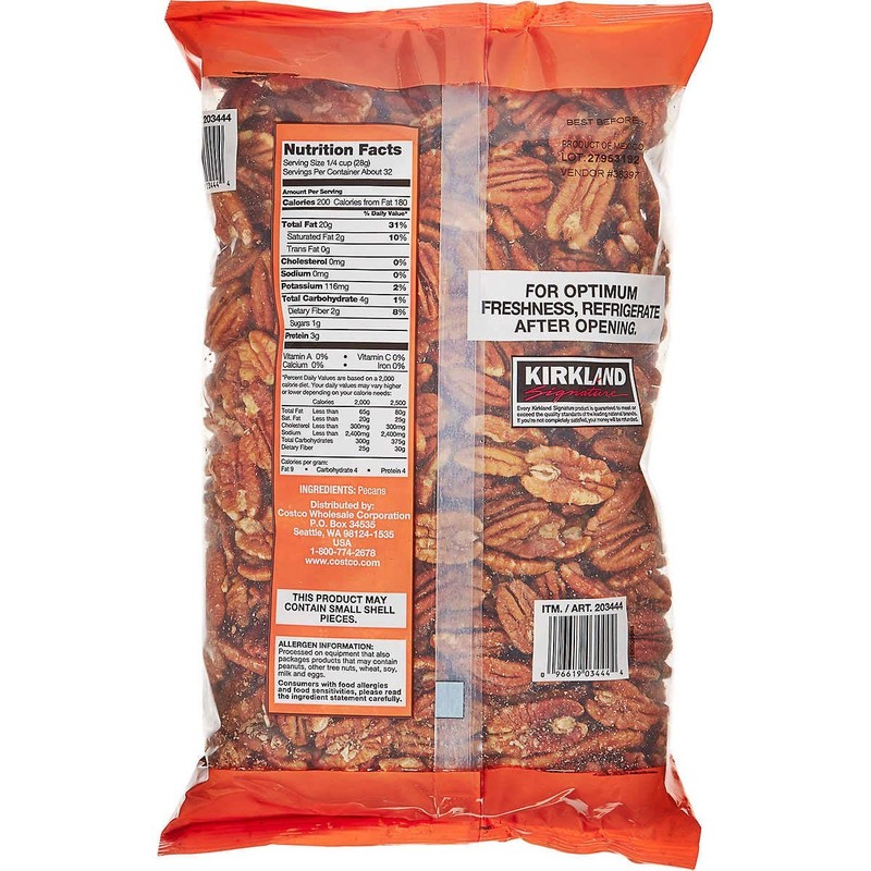 Kirkland Signature Pecan Halves, 2 Pounds gallery