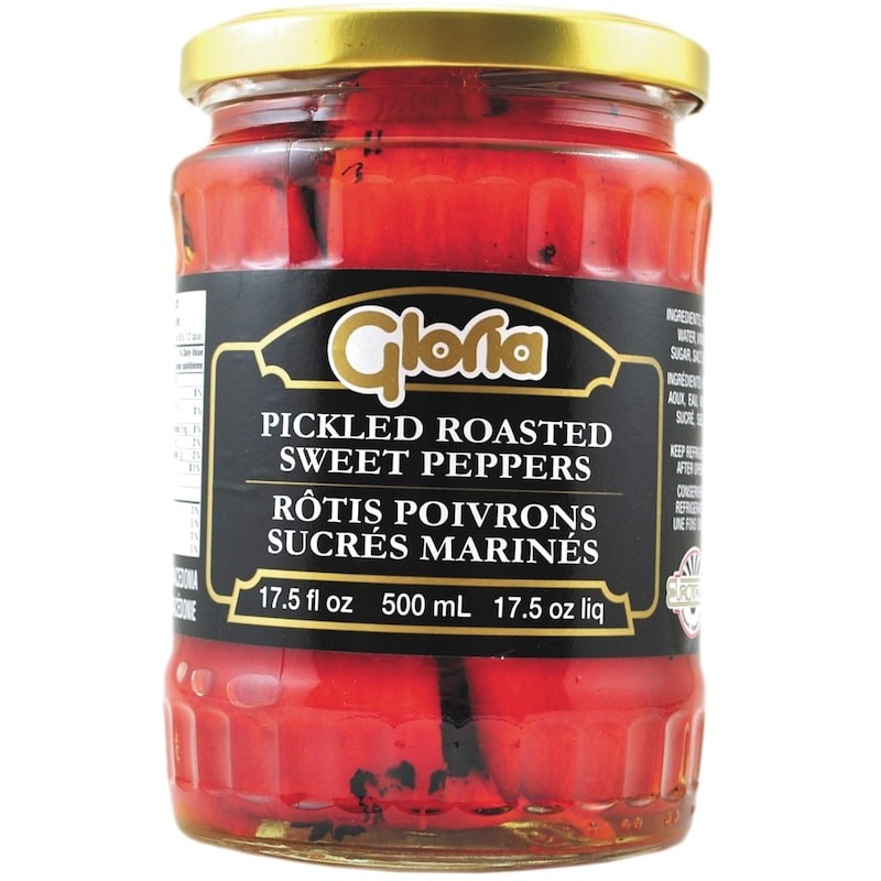 2-Pack Gloria Pickled Roasted Sweet Peppers