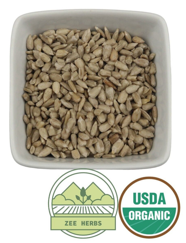 Organic Raw Sunflower Seeds, Whole (Helianthus Annuus – L.)