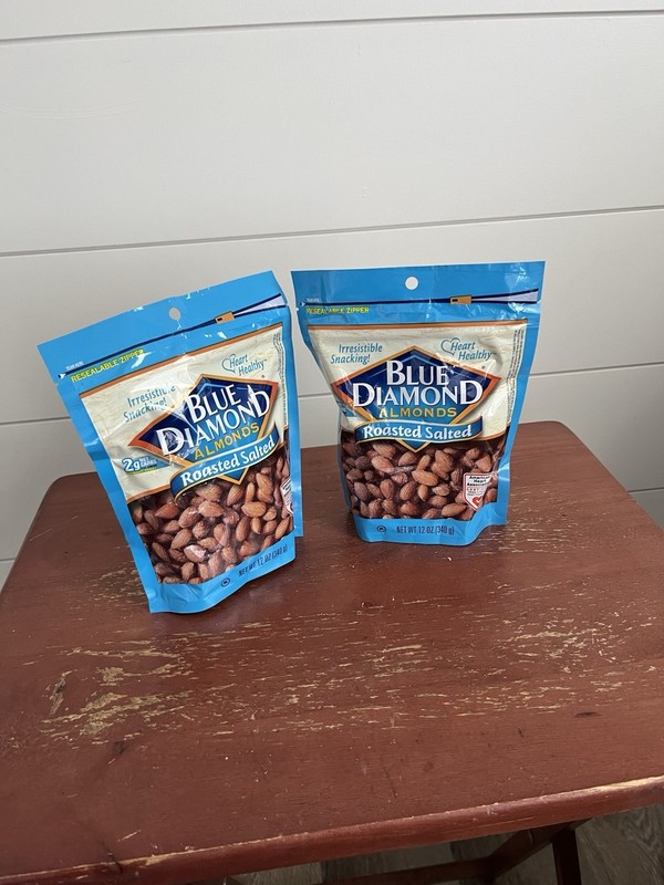 Blue Diamond (2 Pk) Roasted Salted Almonds 12 Oz.