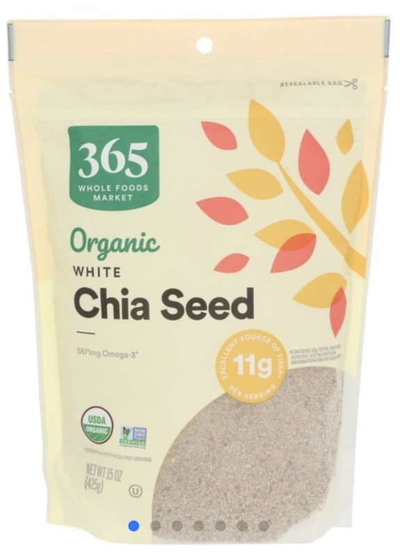 NAVITAS ORGANICS CHIA POWDER/WHOLE FOODS CHIA SEED 2 ITEM LOT gallery