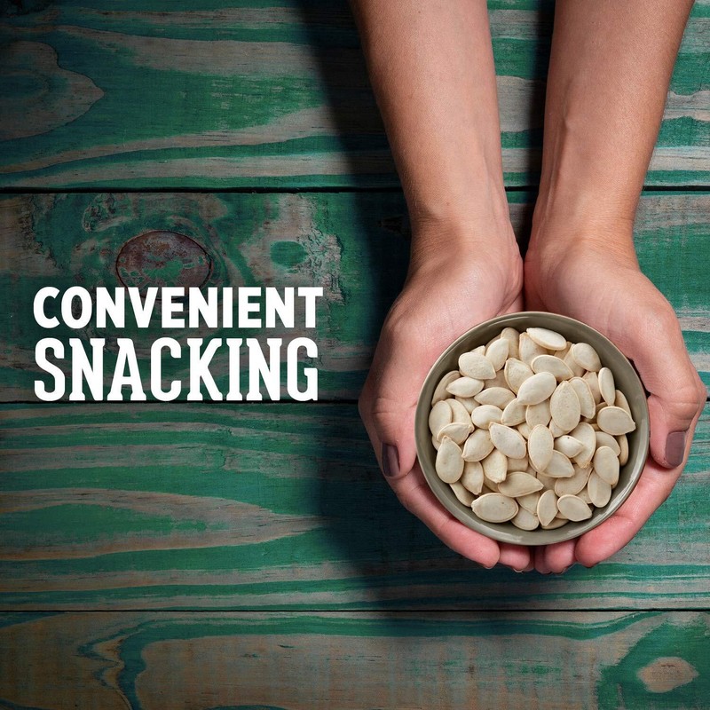 DAVID Seeds Salted Roasted Pumpkin Seeds Pack of 12 Gluten Free 5 Oz Snack gallery