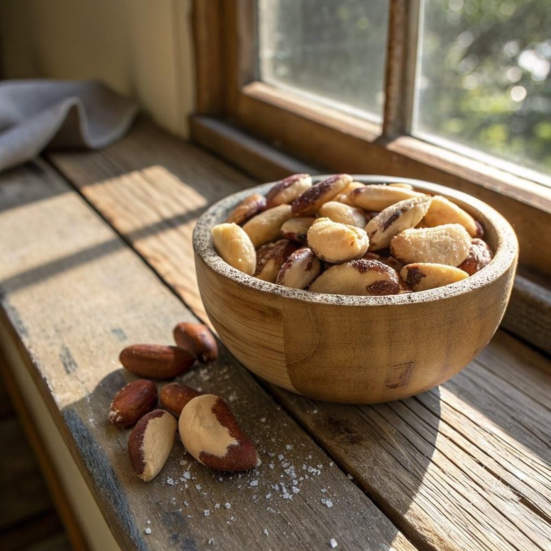 Wild Harvested Dry Roasted Brazil Nuts with Sea Salt, 4 lb 64 oz – High Selen... gallery