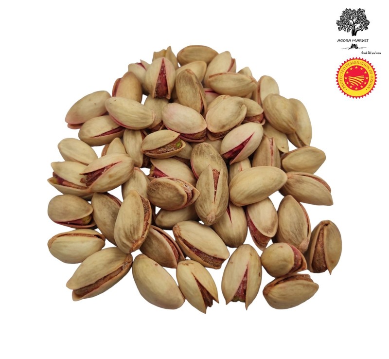Aegina Pistachio Nuts salted & roasted in Shell 1.95Kg DDP USA – No Import Fees