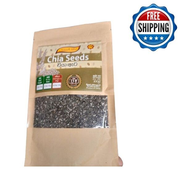 Finch Black Chia Seeds 100g