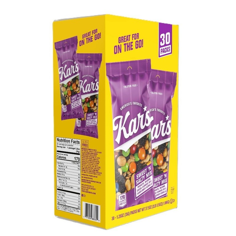 Gluten-Free Sweet and Salty Trail Mix Snack Packs with , Raisins, Cocoa gallery