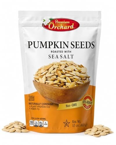 ROASTED PUMPKIN SEEDS to Eat in Shell by s MIXED NUTS - Salted with Sea Salt - N gallery