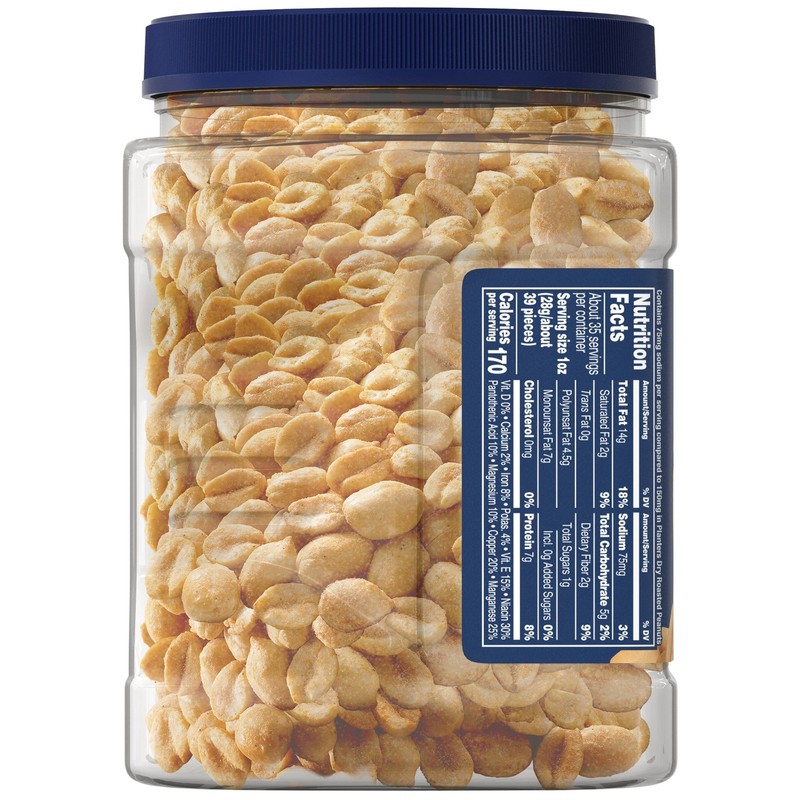 PLANTERS Lightly Salted Dry Roasted , Party Snacks, Plant Based Protein gallery