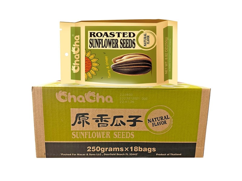 Sunflower Roasted Salted Seeds 250g X 18 Bags All Natural Snack gallery