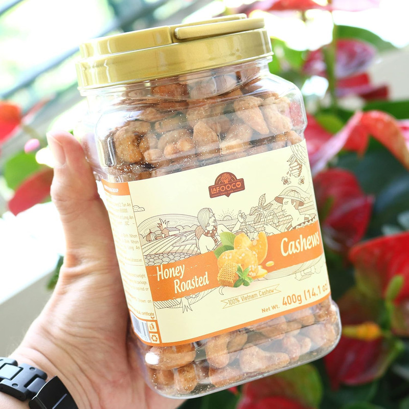 LAFOOCO Honey Roasted Cashews Sweet Tasty Gourmet Vietnam Rich in Nutrients gallery