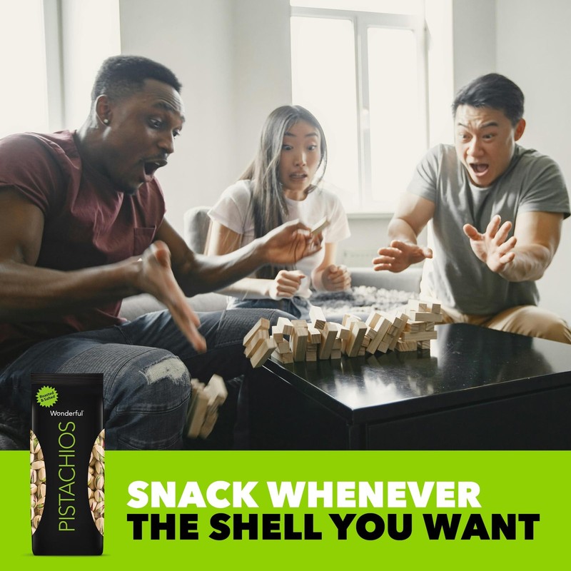 Wonderful Pistachios In Shell, Roasted & Salted Nuts, 48 Ounce Resealable Bag... gallery