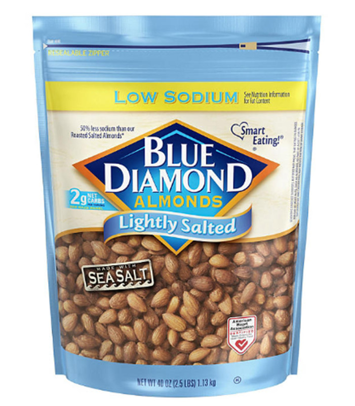 Blue Diamond Almonds 16 Oz Bold Salt ‘n Vinegar Snacks