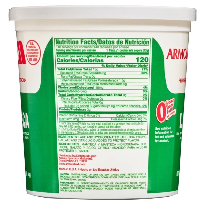 Lard, 4 lb. Tub gallery