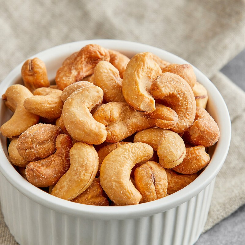 5 lb. Roasted Lightly Salted Whole Cashews gallery
