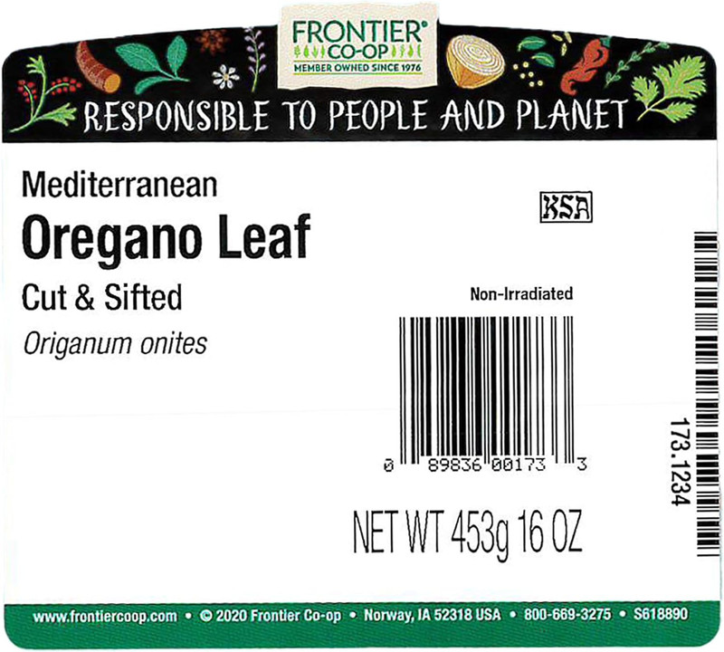 Mediterranean Oregano Leaves, 1Lb Bulk Bag - Kosher, Fancy-Grade Cut and Sifted gallery