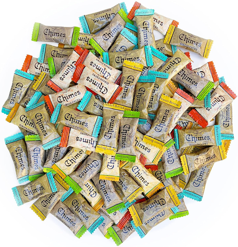 New Ginger Chews 1Lb Bag Candy Soft Chewy Fast Shipping