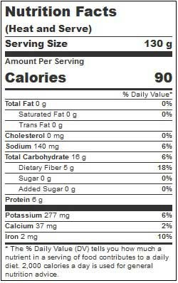 Allen Medium Green Lima Beans, 111 Ounces, 6 Per Case gallery