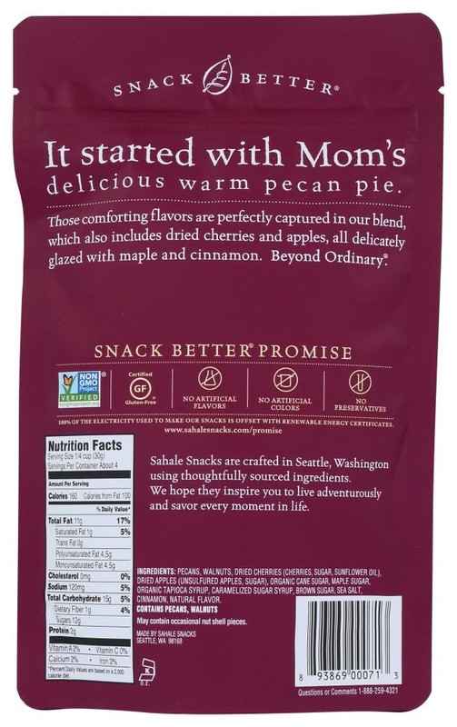 Glazed Mix, , Maple Pecans, 4 oz- packof 4 gallery