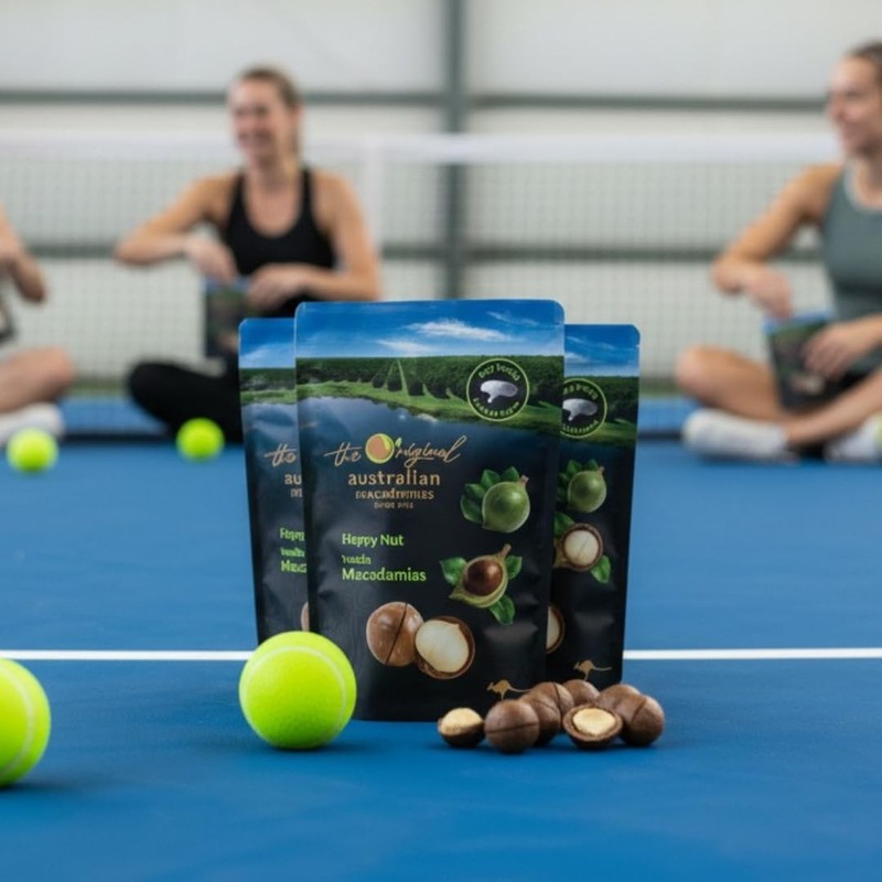 Golden Crunch In-Shell Macadamias 225g - Premium Australian Macadamia Nuts with gallery