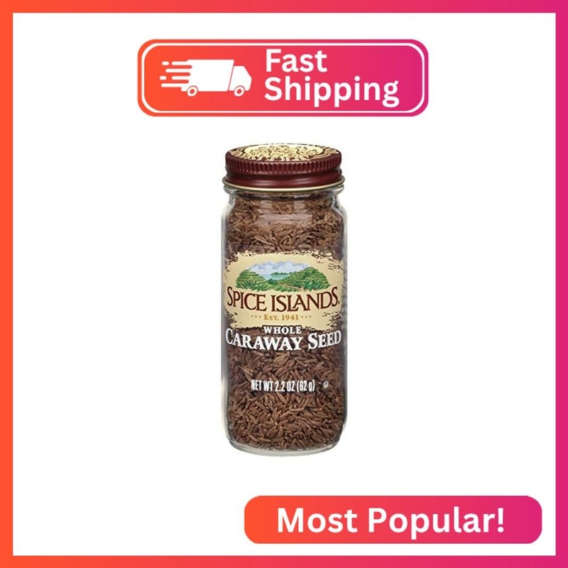 Spice Islands Caraway Seeds, 2.2 Ounce