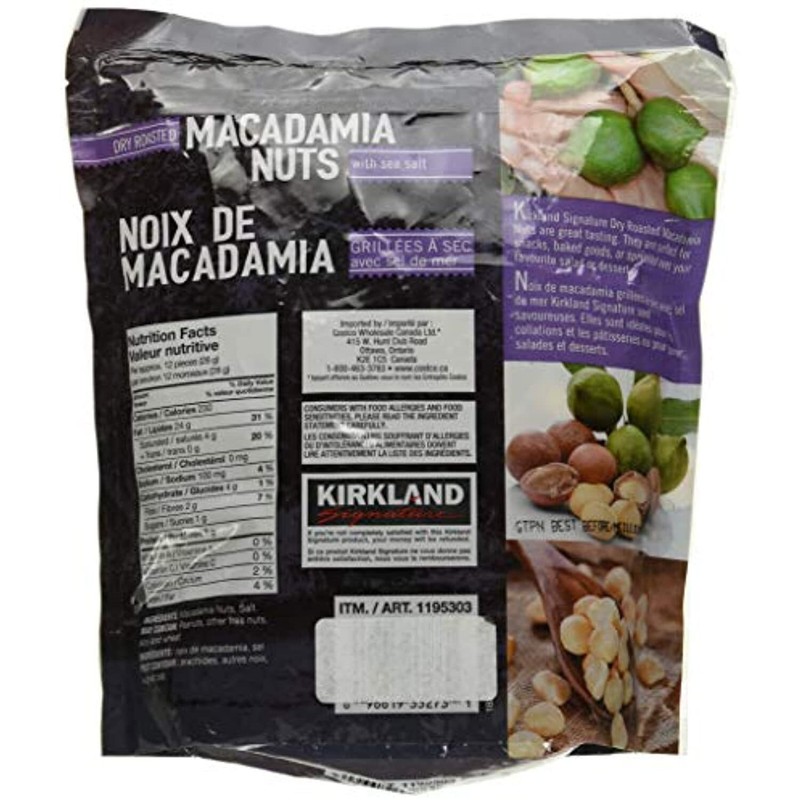KIRKLAND SIGNATURE Roasted Macadamia Nuts (Net Wt 24 Ounce ), gallery