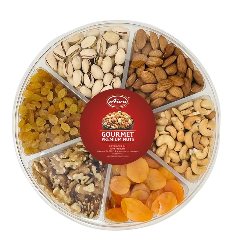 Aiva Nuts Gift Basket | Nut Mix Box | Fruit Nut Gift Box | 1.8 lb