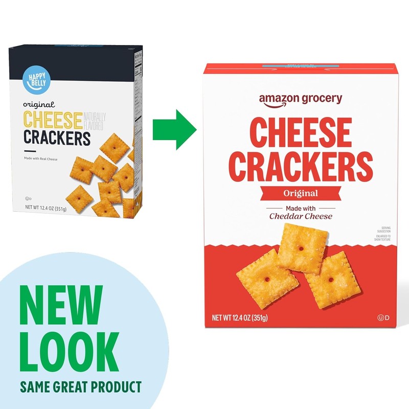 Cheese Crackers Grocery Original 12.4 Oz gallery