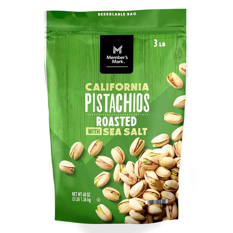 Member’s Mark Roasted & Salted Pistachios (48 Ounce)
