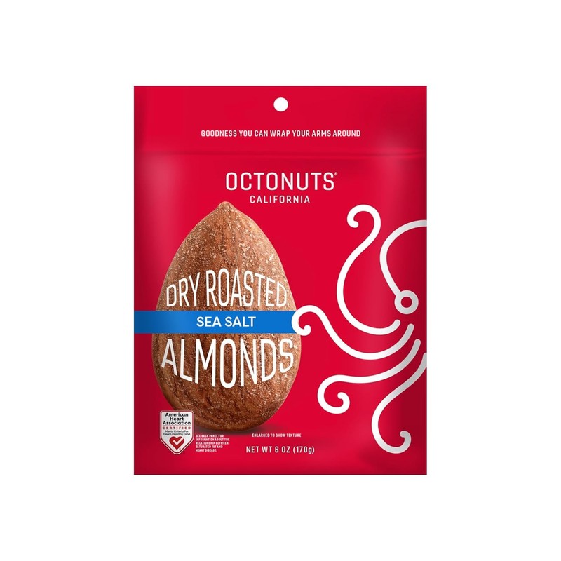 Octonuts Sea Salt Roasted Almonds (6oz)
