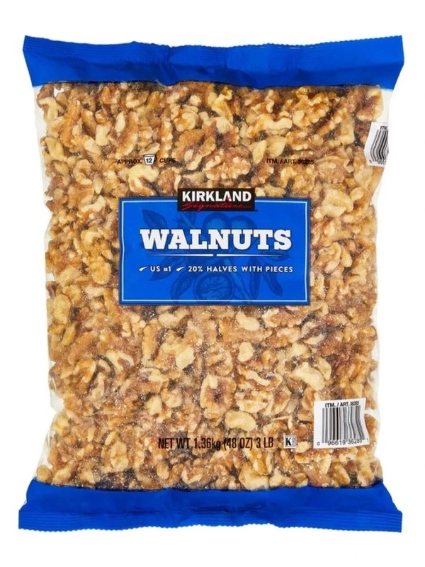 Kirkland Signature Extra Fancy Walnuts 3 Pounds (48oz)