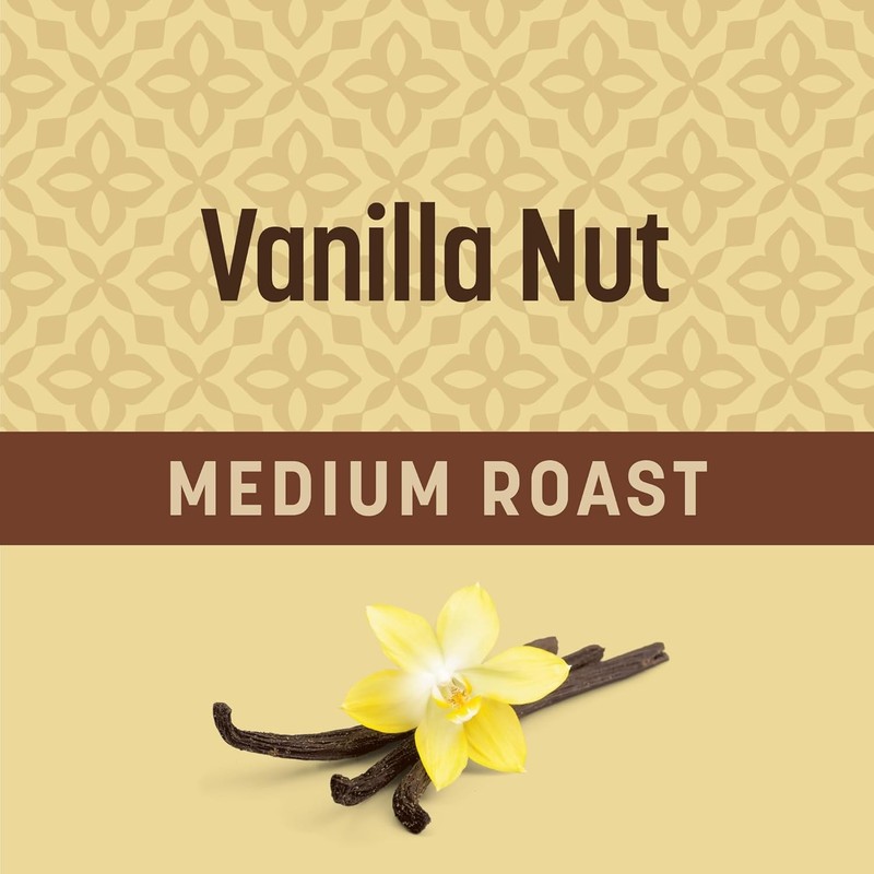 Premium Vanilla Nut Ground Flavored Coffee Rich Aromatic 100% Arabica Beans gallery