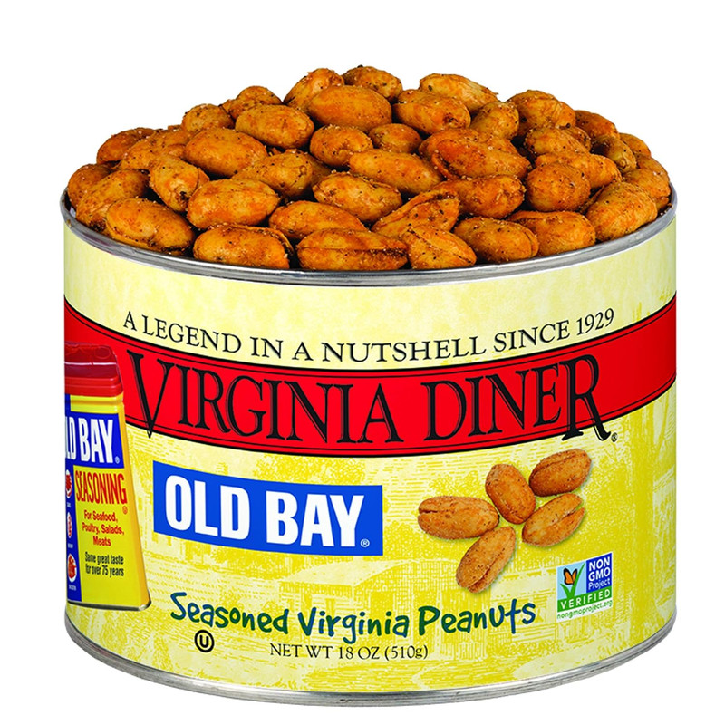 Old Bay Seasoned Virginia Peanuts - Non-Gmo, Preservative Free Spicy Old Bay Nut gallery