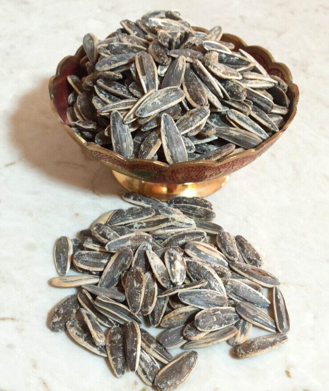 400gr./14oz.Roasted Salted Jumbo Sunflower Seeds Handicraft Jerusalem Holy Land gallery