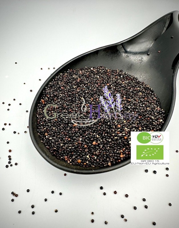 Organic Black Quinoa Seeds 20g(0.70oz)-4.9kg(10.80lb) Chenopodium Quinoa