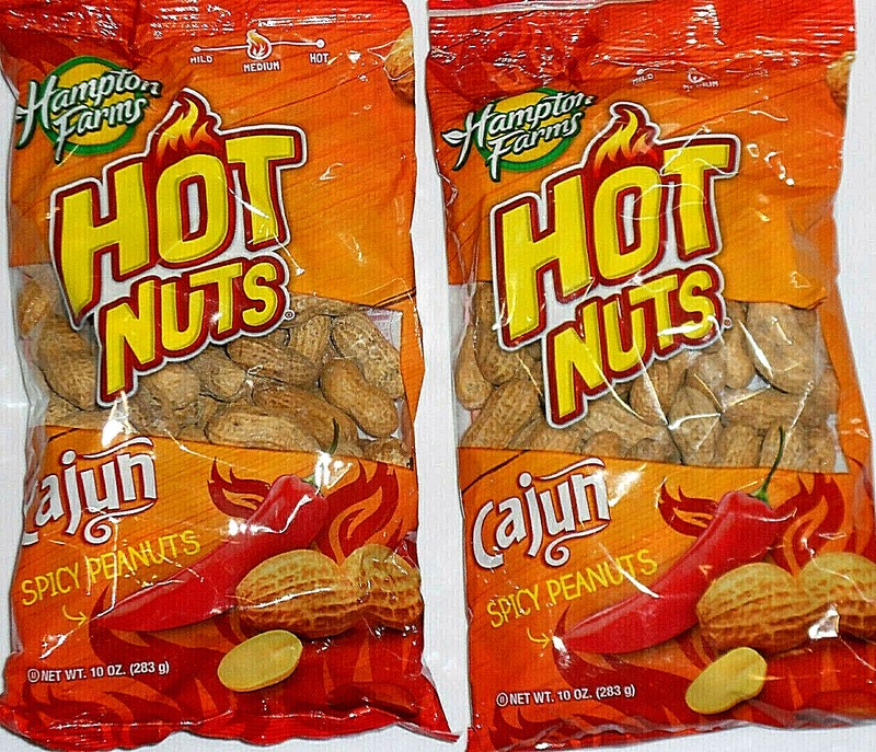 A1 Best Hampton Farms Cajun Spicy Peanuts in Shell 1 set of 2~10 Ounce Bags