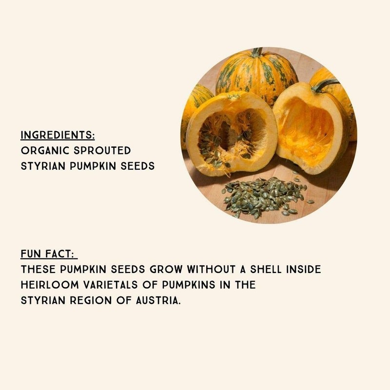 Lark Ellen Farm Sprouted Organic Pumpkin Seeds, Unsalted Raw Pumpkin Seeds Or... gallery