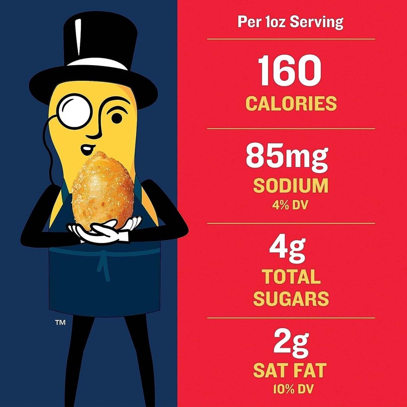 PLANTERS Honey Roasted Peanuts, Sweet and Salty Snacks, Plant-Based Protein, 16o gallery